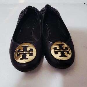 Tory Burch Black Flats 7M